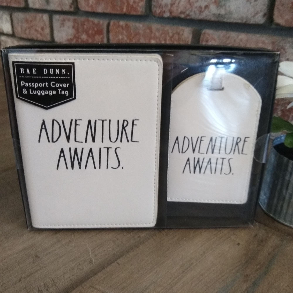 Passport and tags for luggage